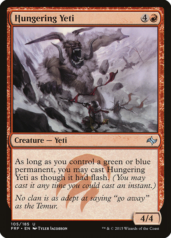 Hungering Yeti [Fate Reforged] | The Time Vault CA