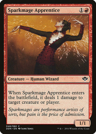 Sparkmage Apprentice [Duel Decks: Speed vs. Cunning] | The Time Vault CA