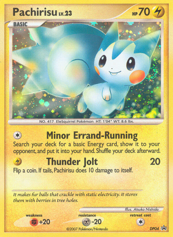 Pachirisu (DP04) [Diamond & Pearl: Black Star Promos] | The Time Vault CA