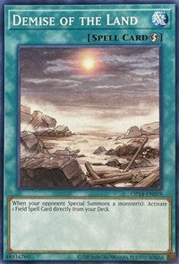 Demise of the Land [OP14-EN019] Common | The Time Vault CA