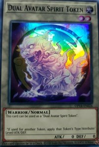 Dual Avatar Spirit Token [OP14-EN026] Super Rare | The Time Vault CA