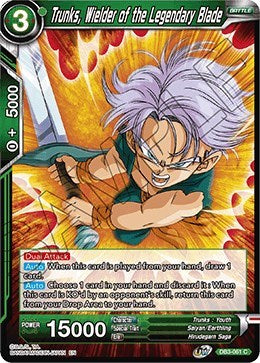 Trunks, Wielder of the Legendary Blade [DB3-061] | The Time Vault CA