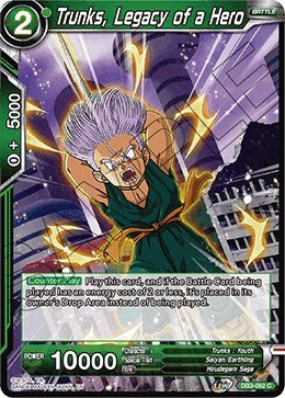 Trunks, Legacy of a Hero [DB3-062] | The Time Vault CA