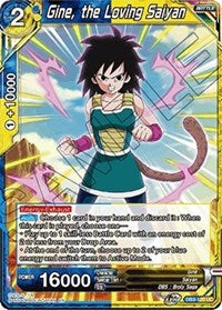 Gine, the Loving Saiyan [DB3-120] | The Time Vault CA