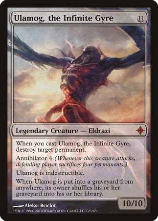 Ulamog, the Infinite Gyre [Rise of the Eldrazi] | The Time Vault CA