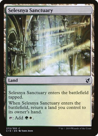 Selesnya Sanctuary [Commander 2019] | The Time Vault CA