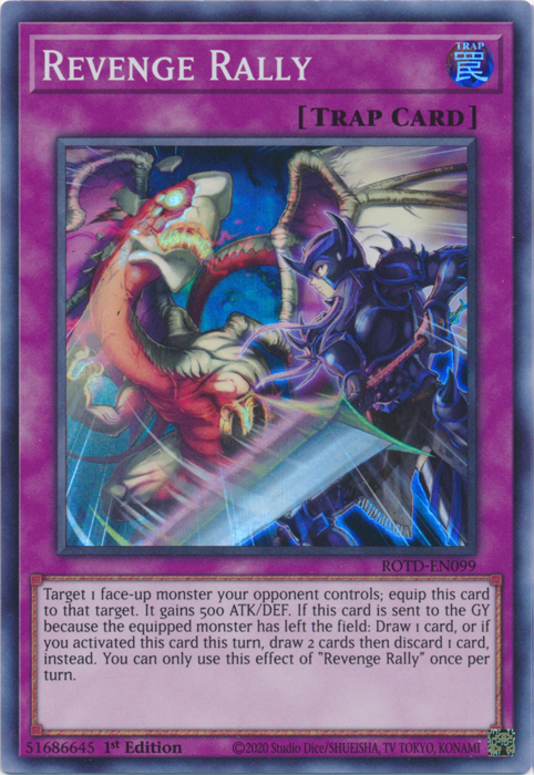 Revenge Rally [ROTD-EN099] Super Rare | The Time Vault CA