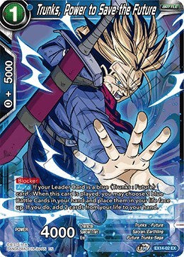 Trunks, Power to Save the Future [EX14-02] | The Time Vault CA