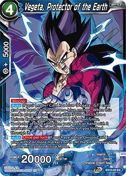 Vegeta, Protector of the Earth [EX15-02] | The Time Vault CA