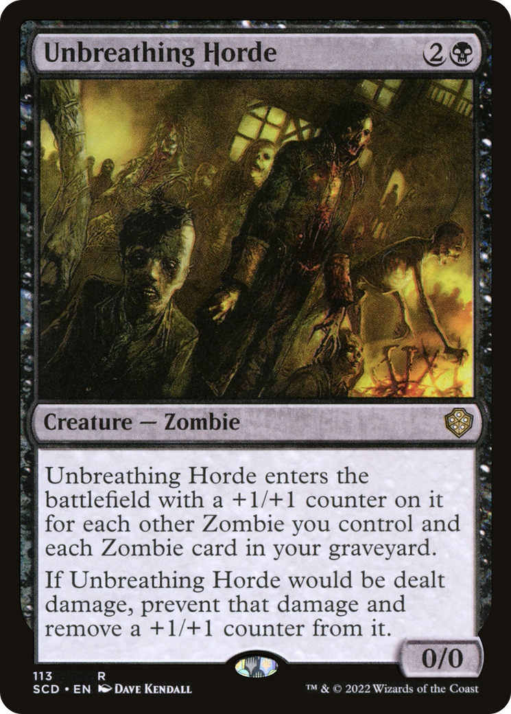 Unbreathing Horde [Starter Commander Decks] | The Time Vault CA