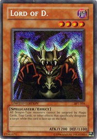 Lord of D. [BPT-004] Secret Rare | The Time Vault CA