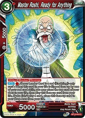 Master Roshi, Ready for Anything [BT12-010] | The Time Vault CA