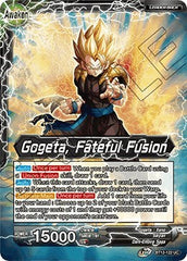 Son Goku & Vegeta // Gogeta, Fateful Fusion [BT12-122] | The Time Vault CA