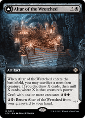 Altar of the Wretched // Wretched Bonemass (Extended Art) [The Lost Caverns of Ixalan Commander] | The Time Vault CA