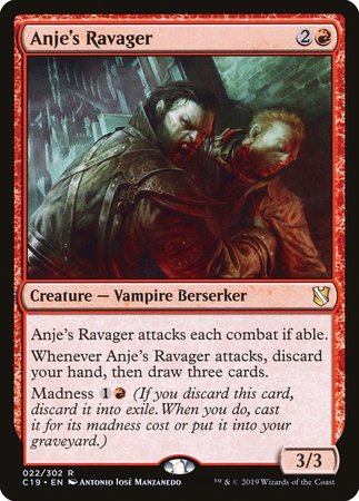 Anje's Ravager [Commander 2019] | The Time Vault CA