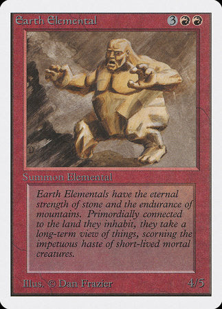 Earth Elemental [Unlimited Edition] | The Time Vault CA