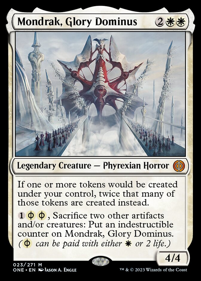 Mondrak, Glory Dominus [Phyrexia: All Will Be One] | The Time Vault CA