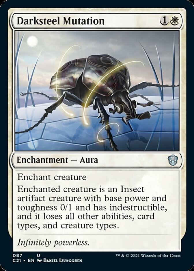 Darksteel Mutation [Commander 2021] | The Time Vault CA