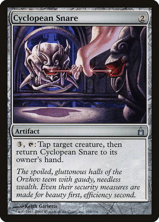 Cyclopean Snare [Ravnica: City of Guilds] | The Time Vault CA