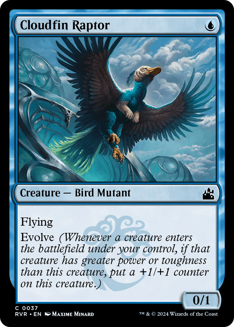 Cloudfin Raptor [Ravnica Remastered] | The Time Vault CA