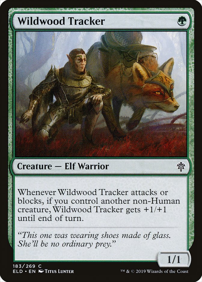 Wildwood Tracker [Throne of Eldraine] | The Time Vault CA