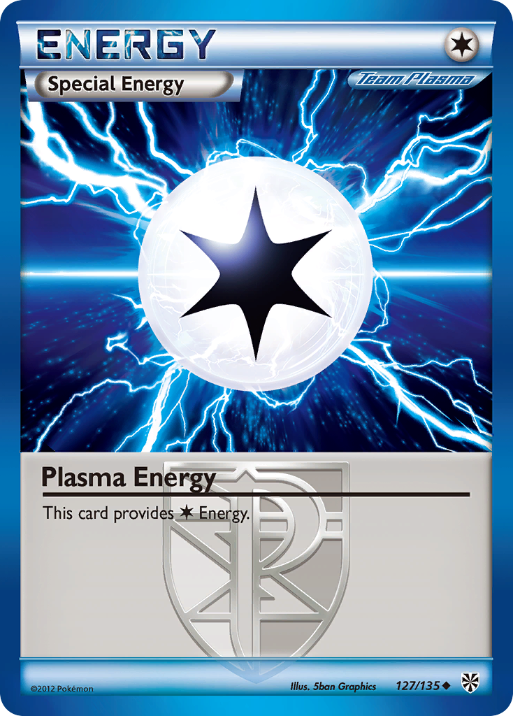 Plasma Energy (127/135) [Black & White: Plasma Storm] | The Time Vault CA