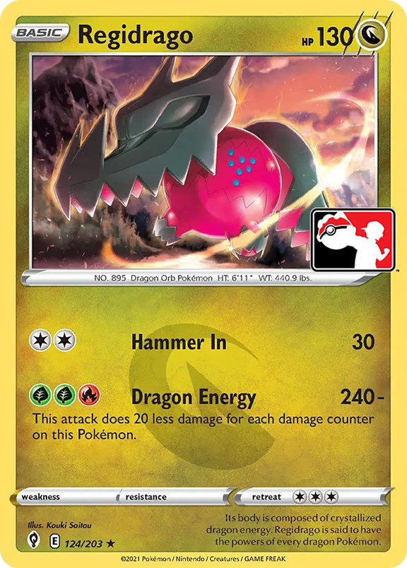 Regidrago (124/203) [Prize Pack Series One] | The Time Vault CA