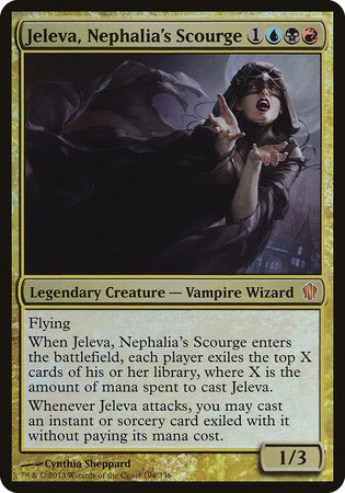 Jeleva, Nephalia's Scourge (Commander 2013) [Commander 2013 Oversized] | The Time Vault CA
