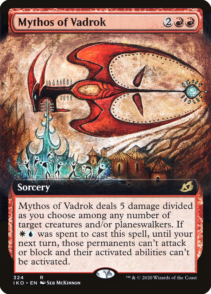 Mythos of Vadrok (Extended Art) [Ikoria: Lair of Behemoths] | The Time Vault CA