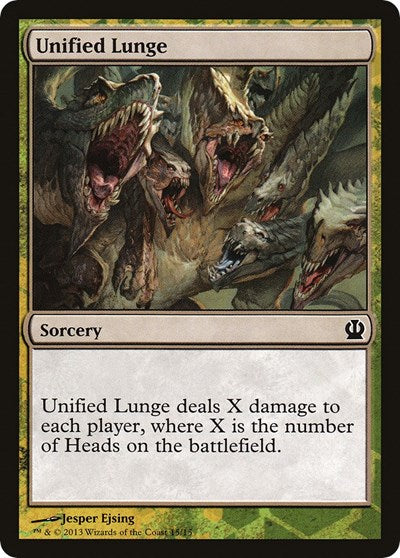 Unified Lunge [Hero's Path Promos] | The Time Vault CA
