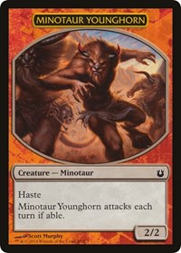 Minotaur Younghorn [Hero's Path Promos] | The Time Vault CA