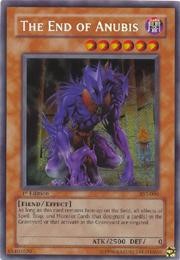 The End of Anubis [AST-000] Secret Rare | The Time Vault CA