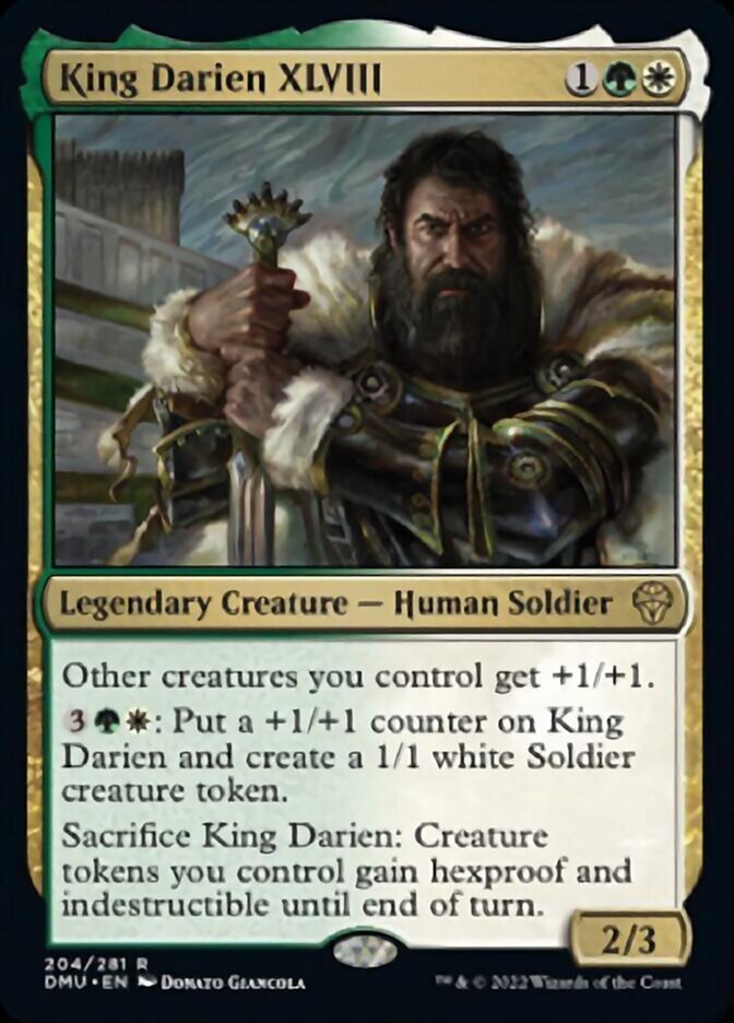 King Darien XLVIII [Dominaria United] | The Time Vault CA