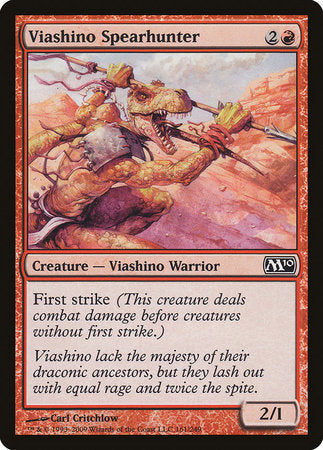 Viashino Spearhunter [Magic 2010] | The Time Vault CA