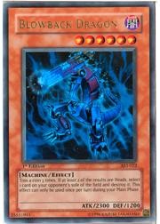 Blowback Dragon [AST-022] Ultra Rare | The Time Vault CA