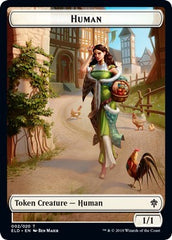 Human // Insect Double-sided Token (Challenger 2021) [Unique and Miscellaneous Promos] | The Time Vault CA