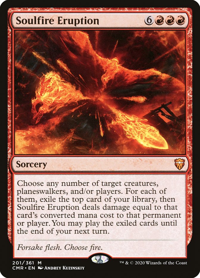 Soulfire Eruption [Commander Legends] | The Time Vault CA