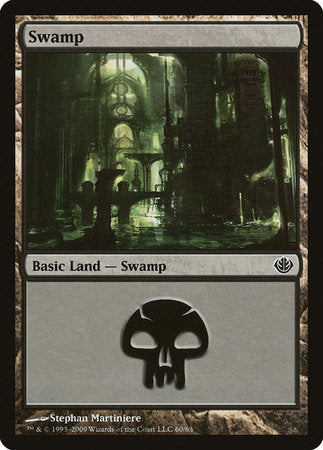 Swamp (60) [Duel Decks: Garruk vs. Liliana] | The Time Vault CA