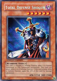 Total Defense Shogun [CT1-EN001] Secret Rare | The Time Vault CA