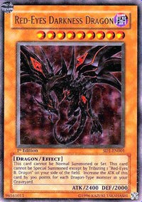 Red-Eyes Darkness Dragon [SD1-EN001] Ultra Rare | The Time Vault CA