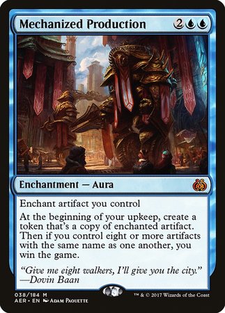 Mechanized Production [Aether Revolt] | The Time Vault CA