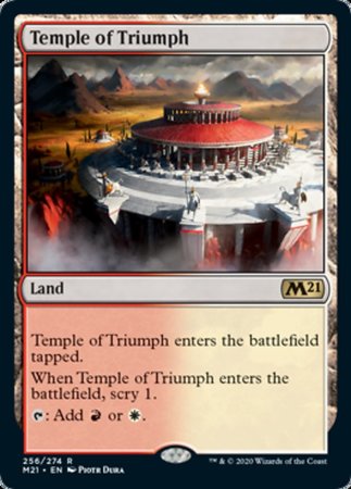 Temple of Triumph [Core Set 2021] | The Time Vault CA