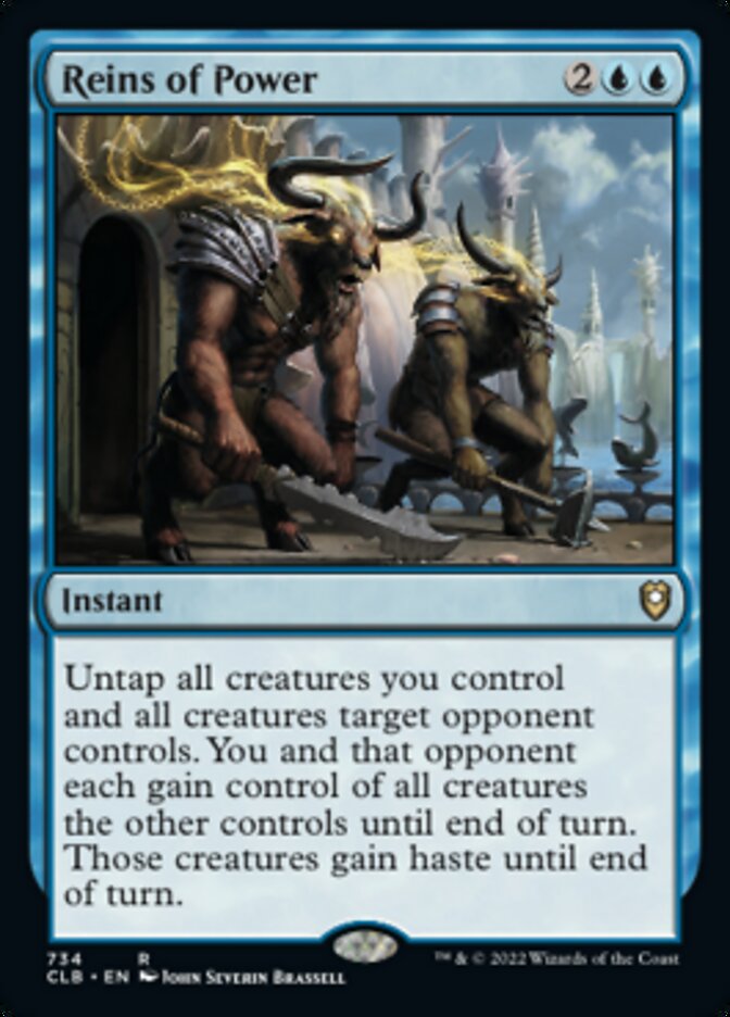 Reins of Power [Commander Legends: Battle for Baldur's Gate] | The Time Vault CA