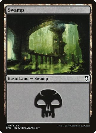 Swamp (299) [Commander Anthology Volume II] | The Time Vault CA
