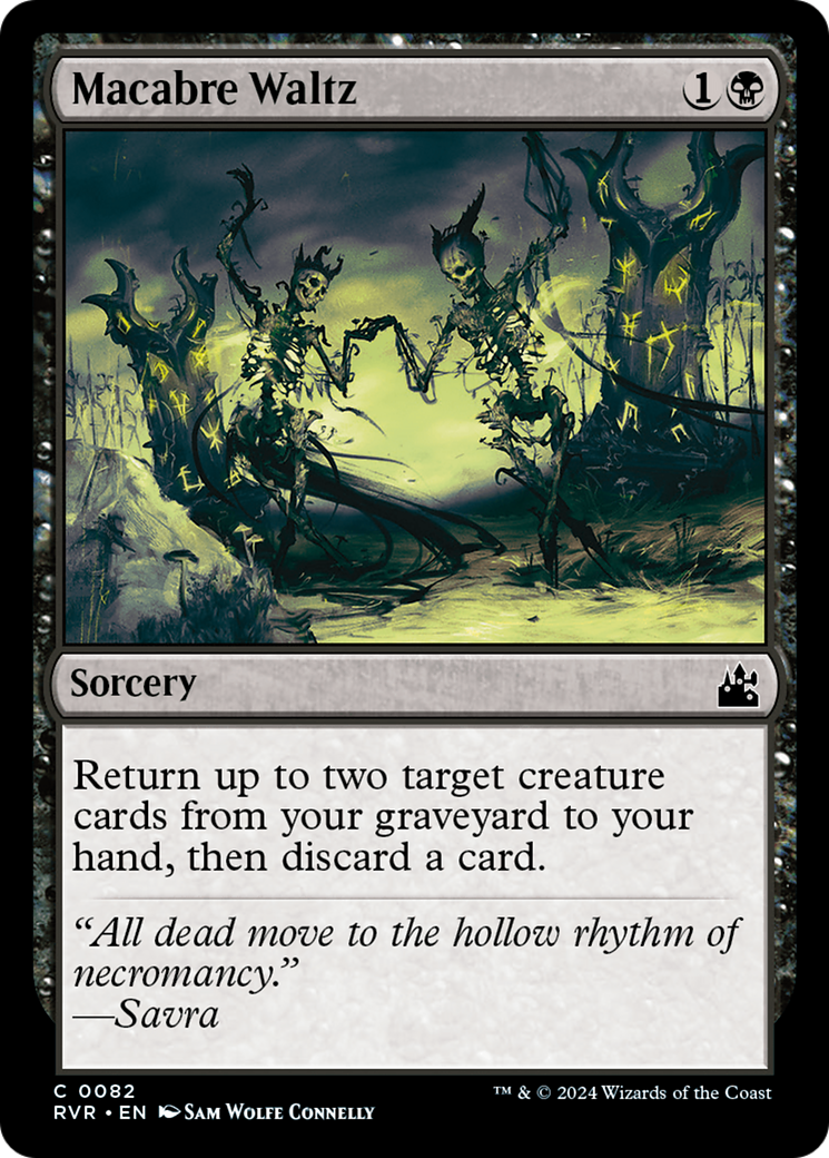 Macabre Waltz [Ravnica Remastered] | The Time Vault CA