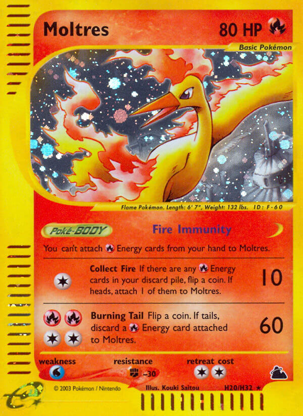 Moltres (H20/H32) [Skyridge] | The Time Vault CA