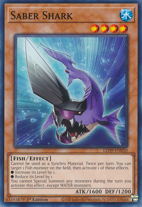 Saber Shark [LED9-EN050] Common | The Time Vault CA