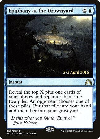 Epiphany at the Drownyard [Shadows over Innistrad Promos] | The Time Vault CA