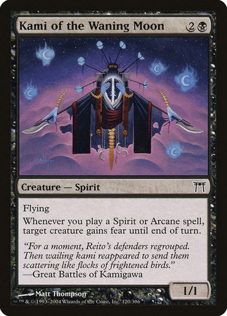 Kami of the Waning Moon [Champions of Kamigawa] | The Time Vault CA