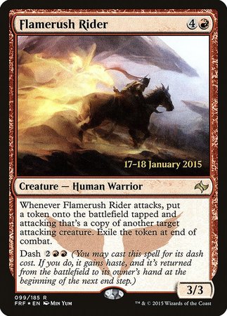 Flamerush Rider [Fate Reforged Promos] | The Time Vault CA